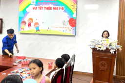 BỆNH VIỆN ĐA KHOA ÂN THI TỔ CHỨC CHƯƠNG TRÌNH "VUI TẾT THIẾU NHI 01/6" CHO CON EM CÁN BỘ, VIÊN CHỨC, NGƯỜI LAO ĐỘNG